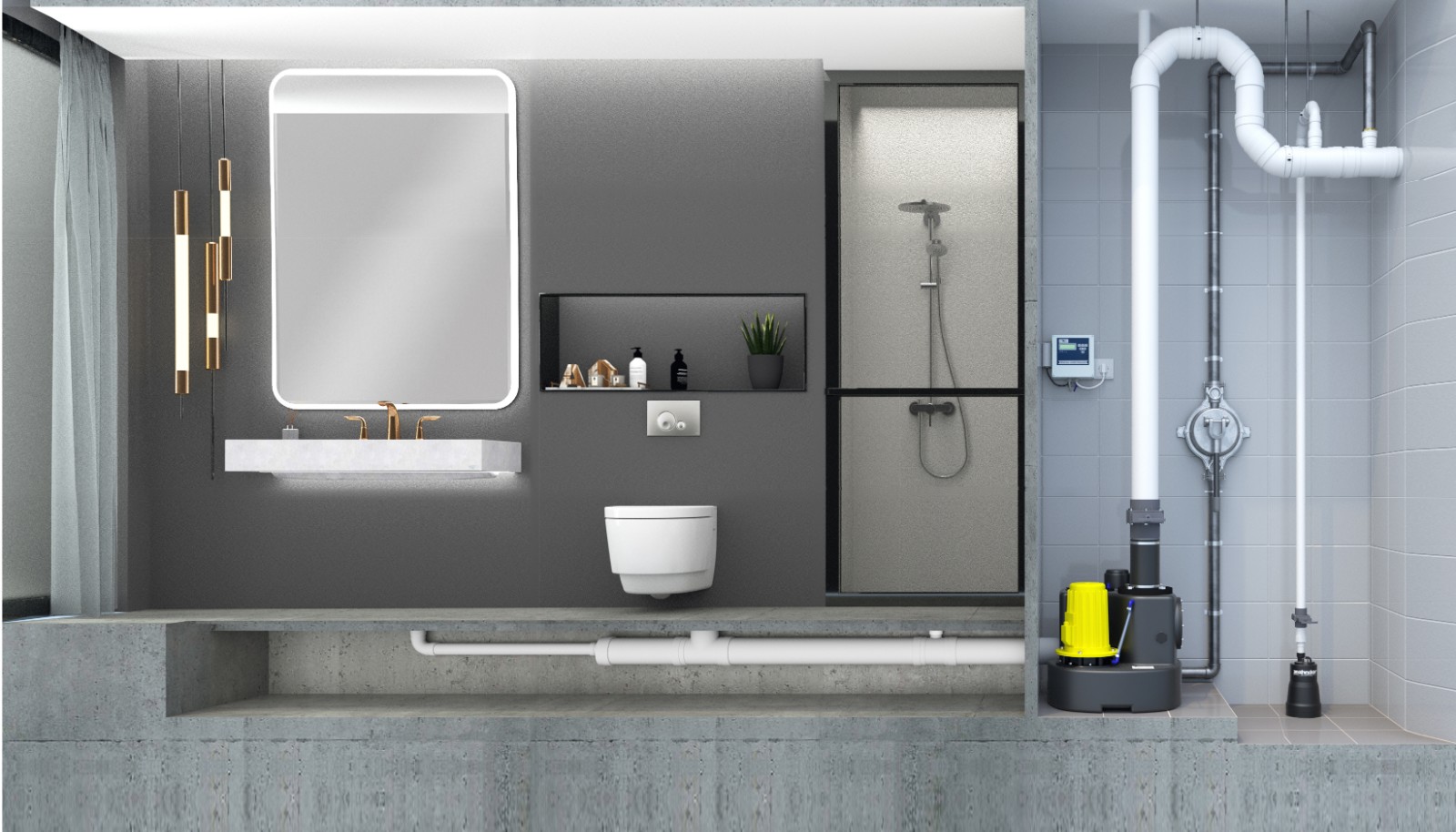 別墅污水提升器 別墅污水提升器