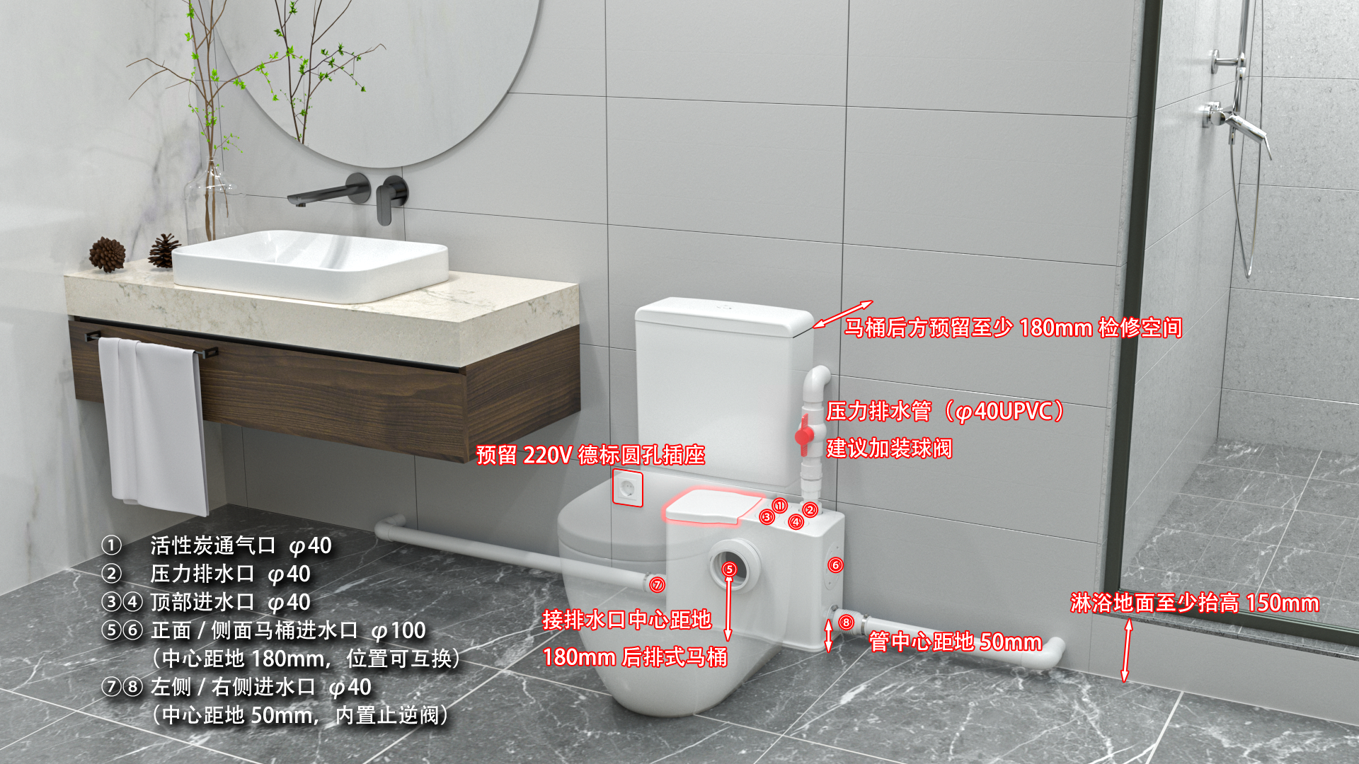 馬桶污水提升器 馬桶污水提升器